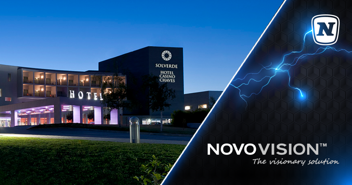 Gebäude des Casino Chaves der Solverde-Group