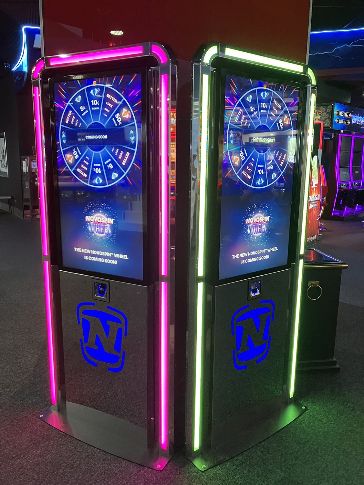 NOVO Promotion Terminal im Casino Chaves